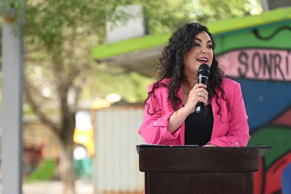 En Río Bravo, Olga Sosa llama a cuidar la biodiversiad y reducir, reutilizar, reparar y reciclar con responsabilidad