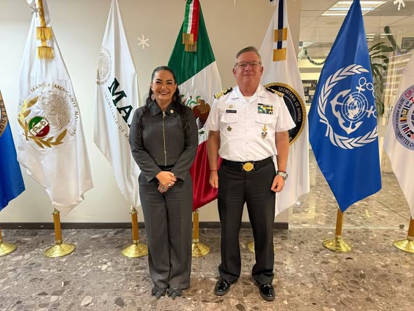 OLGA SOSA GENERA SINERGIA CON SEMAR PARA IMPULSAR EL DESARROLLO MARÍTIMO PORTUARIO