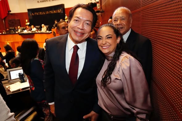 Beca Rita Cetina llegará a las primarias públicas en 2026: Mario Delgado en comparecencia en el Senado