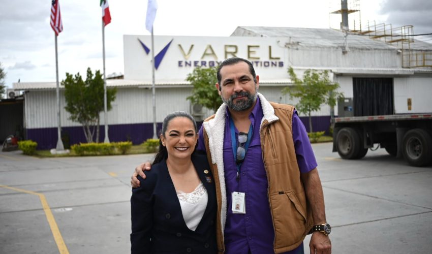 Maquila Varel, planta de talla mundial reconoce la fuerza laboral de Matamoros; Olga Sosa realiza destaca que productividad debe ir de la mano del bienestar.