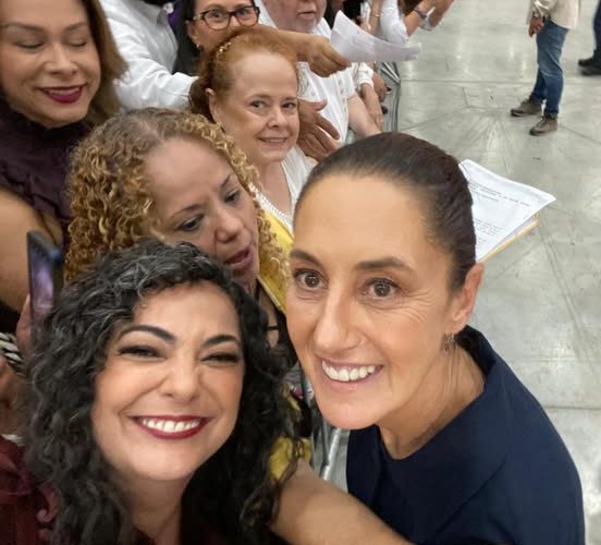 Es Claudia Sheinbaum una presidenta que camina con el Pueblo: Senadora Olga Sosa