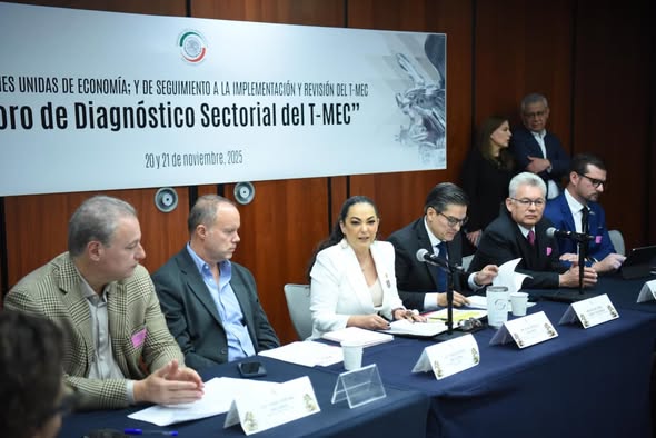 Celebran Diálogos sectoriales rumbo a la revisión del T-MEC, senadora Olga Sosa Ruiz preside mesa agroindustrial