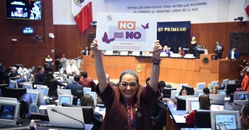 Vivir libres de violencias es nuestro derecho: senadora Olga Sosa