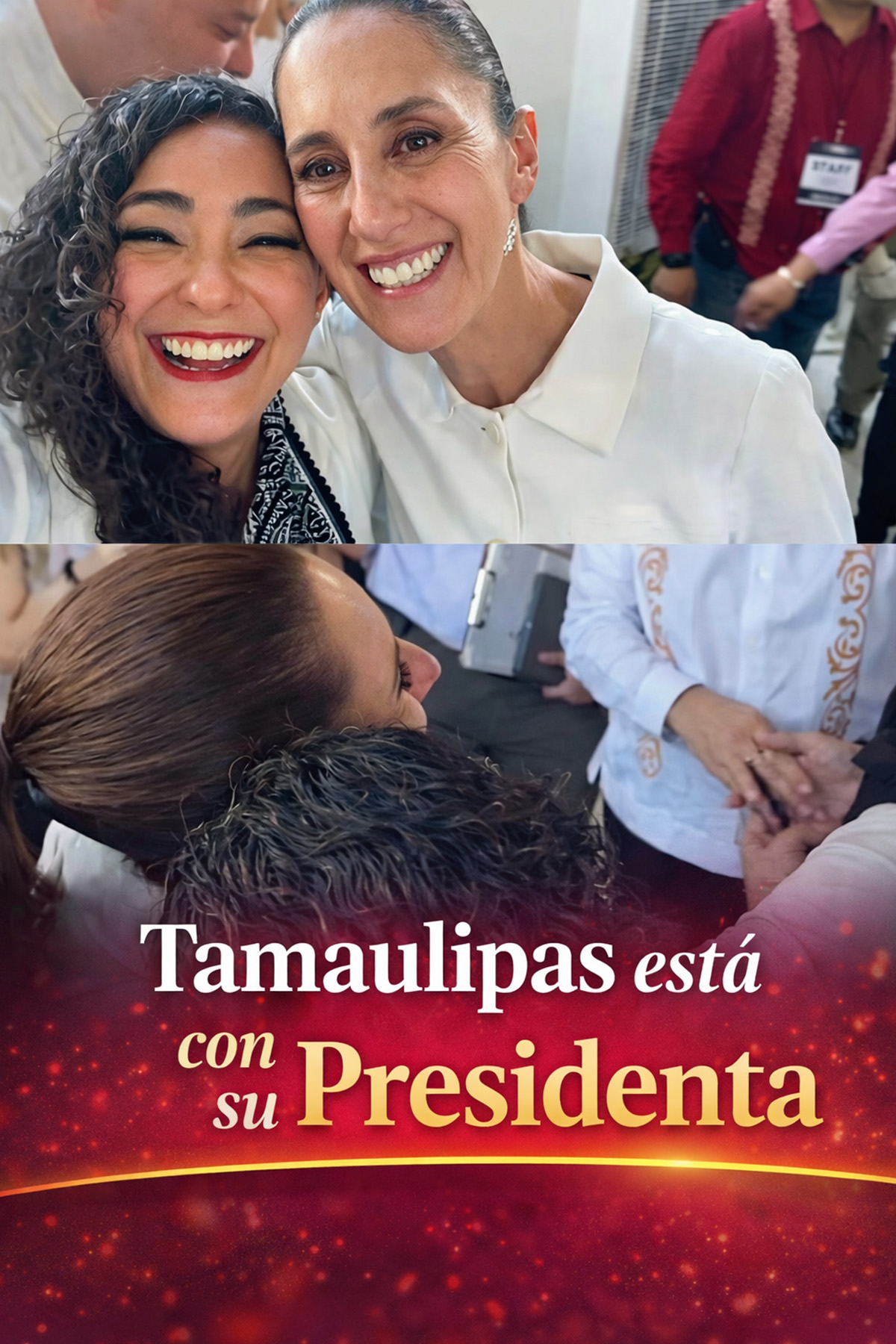 #Tamaulipas ama a su presidentA ❤️