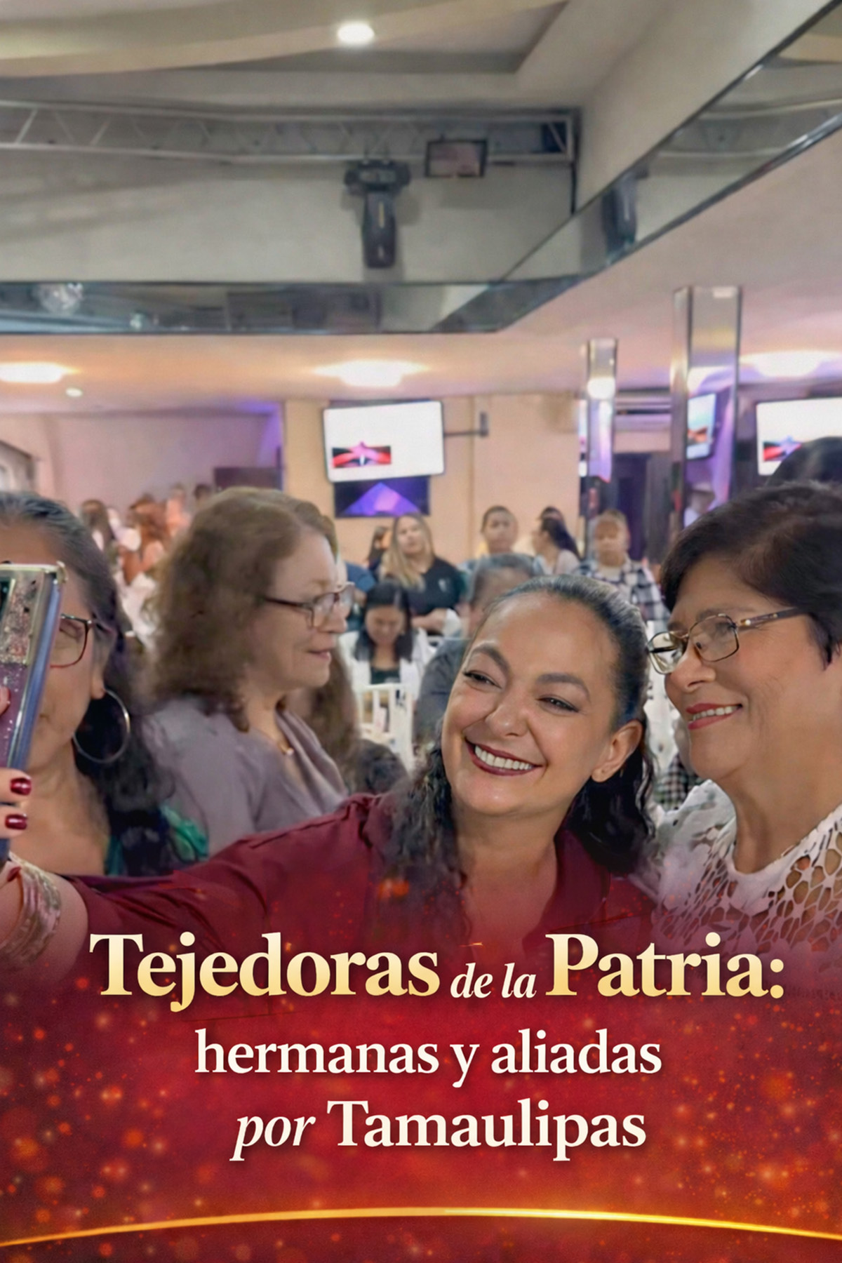 Tejedoras de la Patria de #ElMante: hermanas y aliadas por Tamaulipas 💜