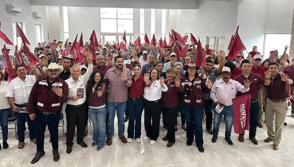 Es al pueblo a quien nos debemos y a quien servimos, señala Olga Sosa Ruiz en Asamblea de Morena en Jiménez