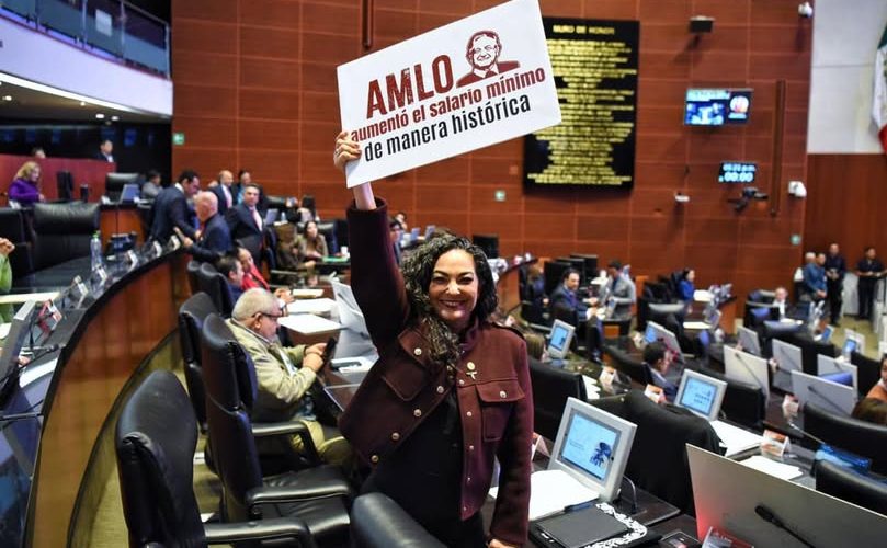 Salario mínimo siempre tendrá aumentos por encima de la inflación: Olga Sosa