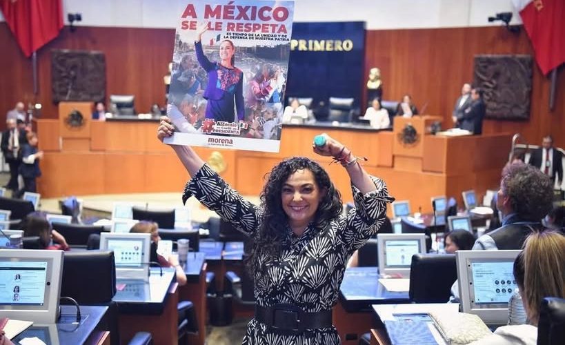 “Unidad nacional frente al injerencismo” apoyo firme de Olga Sosa desde el Senado