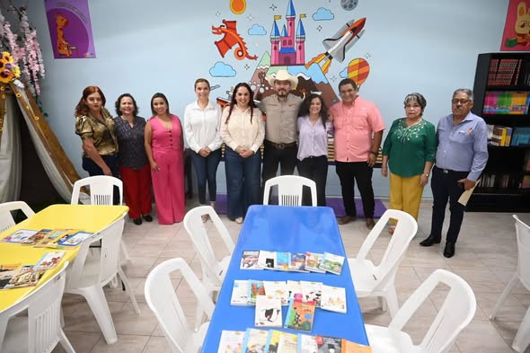 Refrenda Olga Sosa Ruiz el apoyo a la educación, a las niñas y niños de González