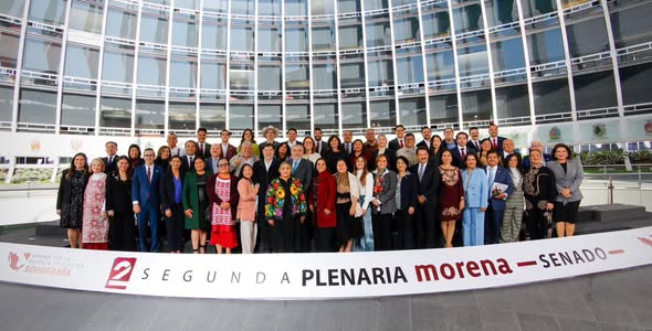 Senadores de Morena ratifican apoyo a la Presidenta Claudia Sheinbaum en la Segunda Reunión Plenaria del Grupo Parlamentario