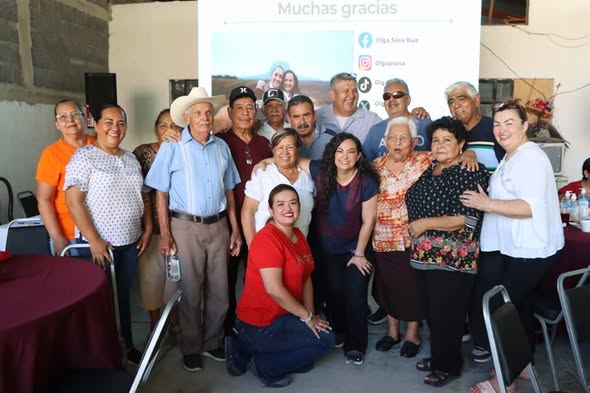 Olga Sosa confía en revertir impuesto para gravar remesas, sostiene en Asamblea Informativa en Gómez Farías
