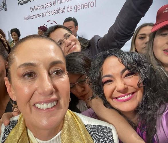 Movilicémonos por la igualdad de género; con Claudia Sheinbaum llegamos todas: Olga Sosa Ruiz