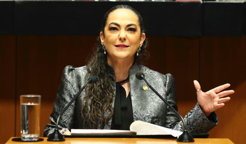 Senadora Olga Sosa presenta iniciativa para sancionar el reclutamiento de personas menores de edad por el crimen organizado con motivo de tráfico de estupefacientes