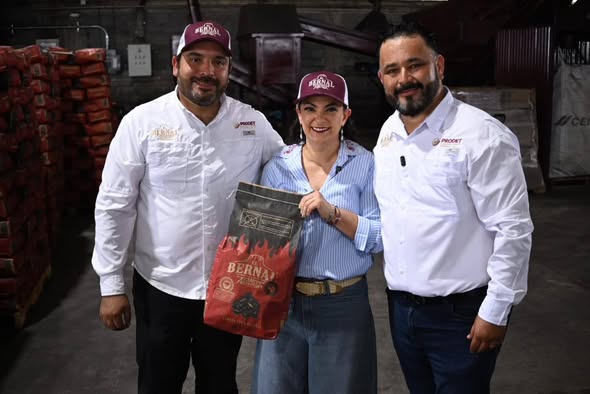 Senadora Olga Sosa reconoce como ejemplo nacional programa de carbón vegetal Hecho en Tamaulipas